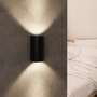 Nepřímé osvětlení - RED R12593 DAFFY nástěnná černá 230V LED 6W 3000K - RED - DESIGN RENDL - foto 5