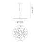 Kruhová - AR 1013020APP Silent Field 2.0 - přímé + nepřímé - 3000K - Bluetooth - bílá - ARTEMIDE - foto 5