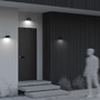 Nástěnná - M O443WL-L12GF3K Nástěnné svítidlo Share 3000K 12W teplá bílá 1200lm černý hliník/sklo IP54  - MAYTONI - foto 5