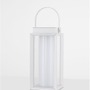 Solární - NV 9002861 Venkovní stolní lampa VERHAAL bílý hliník a čiré sklo LED 2W 3000K 3,7V 360st. IP54 solární / USB kabel / vypínač na těle - NOVA LUCE - foto 5