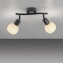 Bodová - LD 12151-18 LOKI LED stropní svítidlo 2 ramenné černé otočné spoty nadčasový design 3000K - JUST LIGHT - foto 5