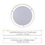 Kruhová - PN 8416-60 Paul Neuhaus, Q-VITO, LED stropní svítidlo, pr.59cm, Smart Home ZigBee 2700-5000K - PAUL NEUHAUS - foto 5