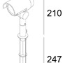 Zapuštěná - IMPR 732095 Deko-Light zemní svítidlo Keid II 230V 21,5W 3000 K 1350 lm 120 mm tmavě šedá - foto 5