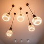 E27 - IMPR 180734 Deko-Light LED designová žárovka Moon 125, DIM, E27, 6,0W, 1900K, kouřová - foto 5
