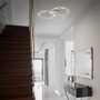 Kruhová - BRI 3090-012 LED rám 71,7 cm 40W 4400lm matný nikl - BRILONER - foto 5
