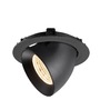 Kruhová - LA 1009870 NUMINOS® GIMBLE XL Stropní vestavné svítidlo, 2700 K, 55°, černá - BIG WHITE (SLV) - foto 5