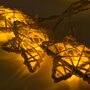 LED osvětlení na BATERIE - DLED BL52 DecoLED LED světelný řetěz hvězdy na baterie s časovačem od DecoLED.cz - foto 5