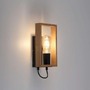 Dekorativní - LD 15654-18 FRANKY LED nástěnné svítidlo, černá, dřevěný rám, kolébkový spínač, kov, 1 ramenné - LEUCHTEN DIREKT / JUST LIGHT - foto 5