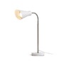 Stolní lampy pracovní - RED R13905 ANIKA stolní matná bílá matný nikl 230V E27 40W - RED - DESIGN RENDL - foto 5