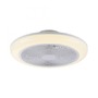 Kruhová - LD 14623-16 LED stropní svítidlo s ventilátorem BRANDA bílé RGB CCT, RGB/3000-6500K - JUST LIGHT - foto 5