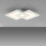 Hranatá - LD 14880-16 BEDGING LED stropní svítidlo bílé ovládání vypínačem teplé bílé světlo paměťová funkce 3000K - LEUCHTEN DIREKT / JUST LIGHT - foto 5