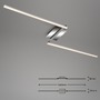 Dekorativní - BRILO 3500-018 LED stropní svítidlo, 143,6 cm, 12 W, hliník-chrom - BRILO - foto 5