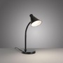 Stolní lampy pracovní - LD 11248-18 PIXIE LED stolní lampa černá s vypínačem flexibilní na psací stůl 3000K - JUST LIGHT - foto 5