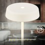 Stolní lampy dekorační - BRILO 7668016 Pala stolní lampička - 2W, 200lm, bezdrátová, LED, dotykový vypínač, stmívatelné, bílá - BRILO - foto 5