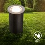 Connect To Shine - BRI 3916032 CONNECT TO SHINE startovací sada 12V zahradní osvětlení - trafo, 3x LED svítidlo do země, IP67, stříbrná - BRILONER - foto 5