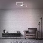 Hranatá - BRILO 3049-018 LED CCT rám 50 cm 40W 4200lm chrom - BRILO - foto 5