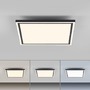 Hranatá - LD 14451-18 LED stropní svítidlo 45x45cm, černá, dálkové ovládání, CCT, ovládané přes aplikaci Tuya stmívatelné 2700-5000K - JUST LIGHT - foto 5