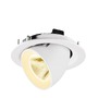Kruhová - LA 1009569 NUMINOS® GIMBLE M Stropní vestavné svítidlo, 3000 K, 20°, bílá - BIG WHITE (SLV) - foto 5