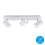 Bodová - BRILO 2857-036 Bodové svítidlo 45 cm 3xGU10 40W bílé - BRILO - foto 5
