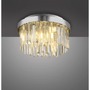 Dekorativní - LD 15048-17 Křišťálové stropní svítidlo KULUNKER, chrom 30cm průměr - JUST LIGHT - foto 5