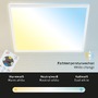 Hranatá - BRILO 7082-016 Slim CCT svítidlo LED panel, 42 cm, 22 W, bílé - BRILO - foto 5