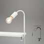 Stolní lampy s klipem - BRI 2600-016 Svítidlo se svorkou pr. 1x E27 10W bílé - BRILONER - foto 5