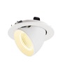 Kruhová - LA 1009737 NUMINOS® GIMBLE L Stropní vestavné svítidlo, 3000 K, 55°, IP20, kulaté, bílé - BIG WHITE (SLV) - foto 5