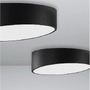Kruhová - NV 9111261 Stropní svítidlo MAGGIO černý hliník matný bílý akrylový difuzor LED 30W 230V 3000K IP20 - NOVA LUCE - foto 5