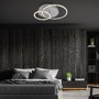 Kruhová - BRILO 3773019 LED stropní svítidlo, 40 cm, paměť, 26W, 2550lm, hliník - BRILO - foto 5