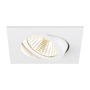 Hranatá - LA 1007437 NEW TRIA® UNIVERSAL 68 stropní vestavné svítidlo, 2500/3000/4000K, 38°, IP 20, čtvercové, bílá - BIG WHITE (SLV) - foto 5