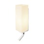 Bodová - LA 1003429 QUADRASS SPOT Indoor nástěnné svítidlo s LED Spotem a objímkou E27, bílé - BIG WHITE (SLV) - foto 5