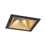Koupelnová - P 93131 LED vestavné svítidlo 3-krokové-stmívatelné Cole Coin IP44 hranaté 88x88mm Coin 6W 230V stmívatelné 2700K černá/zlatá mat - PAULMANN - foto 5