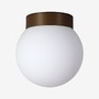 Kruhová - LU BS14.P1.200.73M DALI2 Stropní a nástěnné svítidlo POLARIS S.P 11W LED 3000K sklo bronz opál DALI BS14.P1.200.73L - LUCIS - foto 5
