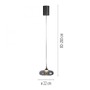 Dekorativní - LD 15692-15 Kolekce Schöner Wohnen LED závěsné svítidlo POSH, šedá, 1-ramenné, stmívatelné, SimplyDim, 3000K - JUST LIGHT - foto 5