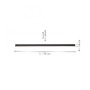 Podélná - PN 6021-13 PURE-LINES LED stropní svítidlo CCT lineární 2700-5000K antracit - PAUL NEUHAUS - foto 5