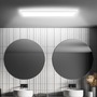 Hranatá - BRILO 7527416 Move LED stropní svítidlo IP44, přímé a nepřímé osvětlení, pohybové čidlo, 58 cm, bílé - BRILO - foto 5