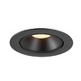 Kruhová - LA 1006053 NUMINOS® GIMBLE XL zápustné stropní svítidlo černé 3000 K 55° - BIG WHITE (SLV) - foto 5
