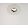 Pojistky, baterie, startéry - LA 1006144 Numinos® M montážní rámeček kulatý 240/120 mm bílý - BIG WHITE (SLV) - foto 5