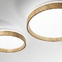 Kruhová - FAN I-MADERA-PL40 Stropní LED svítidlo Madera dřevo 22W 3520lm CCT 38x8,3 cm - FANEUROPE - foto 5
