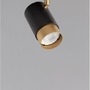 Bodová - NV 9111435 Bodové svítidlo POGNO černá a zlatý hliník GU10 3x10W IP20 220-240V bez žárovky - NOVA LUCE - foto 5