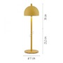 Stolní lampy dekorační - LD 19244-81 Kolekce Schöner Wohnen LED bateriové stolní svítidlo BELLIES, inspirováno květy,, 3000K - JUST LIGHT - foto 5