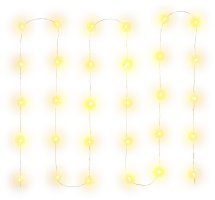 Vánoční řetězy, závěsy a stromky - Nano RXL 259, 30LED AA WW, TM RETLUX, IP20