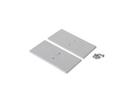 Difuzory a koncovky - Koncovka profilu VARIO30-19 stříbrná, V4560022s