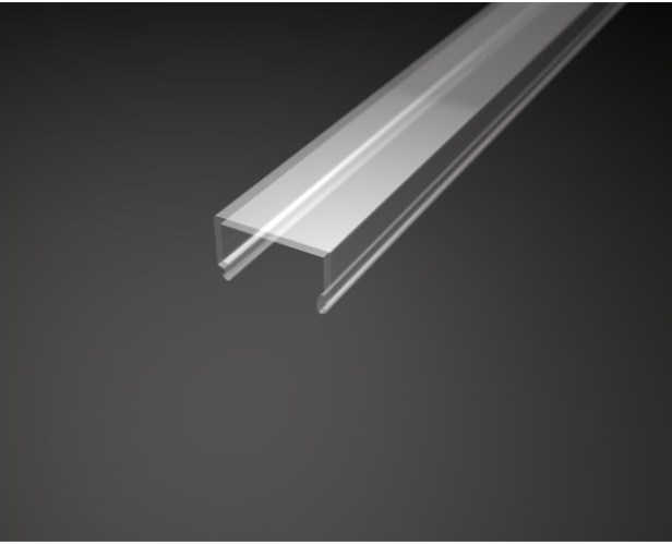 Difuzory a koncovky - Difuzor vysoký pro profil SURFACE 8, transparentní - foto 1