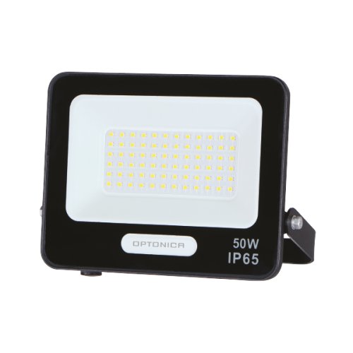 Přisazené reflektory - LED SMD reflektor 50W, IP65, černé provedení - foto 1
