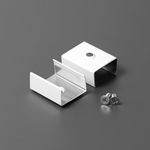 Úchyty, spojky, závěsný materiál - Montážní úchyt U4(2) bílý, kónické uchycení, F1980001 - foto 1