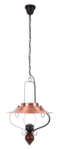 Lustry a závěsná svítidla - Závěsný lustr Rabalux 7870 Enna ,E27, 230V, IP20, 1100mm, kov, sklo, dřevo - foto 1