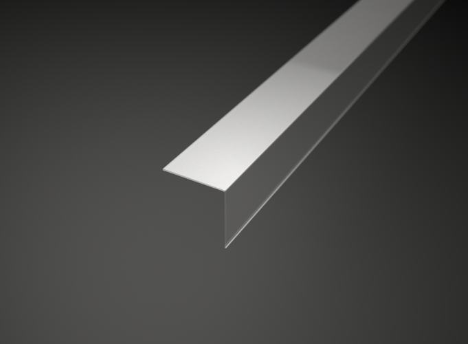 Difuzory a koncovky - Difuzor pro profil CORNER 2 hranatý, čirý, LP203-TRANC - foto 1