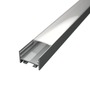 Přisazené profily - Hliníkový LED profil SURFACE 11, stříbrný - foto 9