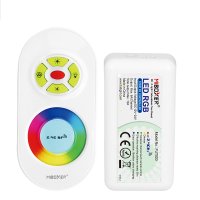 Sety - Sada RGB dálkový ovladač a LED RGB přijímač, RF 2.4GHz, Max.10A, 12-24V, FUT020, Mi-Light